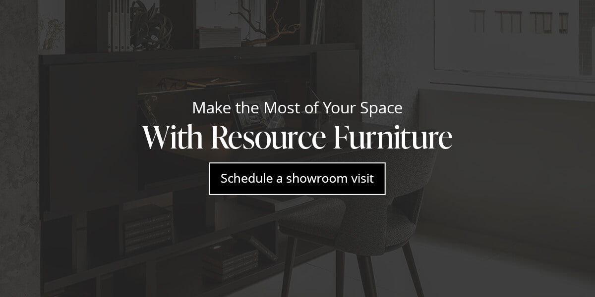 make the most of your space with resource furniture